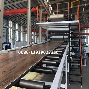 PVC SPC Đá Hạt Gỗ Sàn Gạch Tấm Máy Làm - Product Image 5