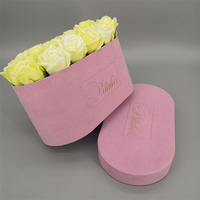 Boîtes d'emballage de fleurs en papier d'art de luxe de haute qualité, fabriquées à partir de matériaux recyclés, logo personnalisé, taille personnalisée, carton avec couvercles