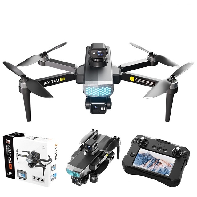 2025 New KaiTwo Pro GPS Beginner 5MP HD Camera 3-Axis Gimbal Anti-Shake Photography Foldable Brushless Quadcopter 2000M 25MIN