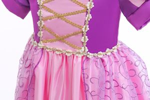 Elegante abito floreale da ballo principessa per bambini costumi Cosplay di Halloween per ragazze di Pasqua festa di Pasqua vestito Sofia - Product Image 6