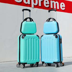 Ensemble de bagages pour femme, valise mignonne avec sac à main, ensemble de 3 pièces (rose, 28 pouces, 26 pouces, 22 pouces, 20 pouces, 14 pouces) - Product Image 6