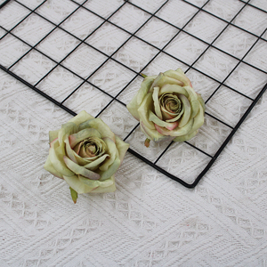 <b>Artificial</b> Silk European Style Yafei Rose <b>Flower</b> <b>Heads</b> for Valentine's Day Styling Gift Decoration Craft Making Materials High - Product Image 2