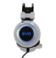 Casque de jeu stéréo, casque de jeu compétitif avec microphone, prise jack 3,5 mm, casque filaire supra-auriculaire