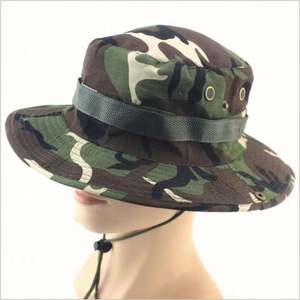 Sombrero de Pescador de Camuflaje Personalizado para Caza en la Selva, Sombrero de Ala Ancha para Hombre - Product Image 3