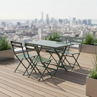 Table pliante rectangulaire moderne nordique, simple, petite et carrée, pour salle à manger/étude/balcon, petits appartements, meubles de maison pliables