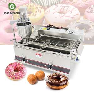 Machine à faire des mochi et des donuts automatique, électrique, commerciale, mini, petite taille, avec friteuse - Product Image 1