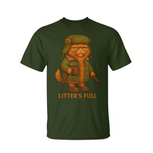 T-shirt de Noël pour les amoureux des chats Litter'S Full Coffee - Product Image 2