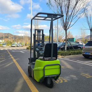 Entrega Rápida, Montacargas <span class=keywords><strong>de</strong></span> Tres Puntas <span class=keywords><strong>de</strong></span> 0.5 <span class=keywords><strong>Toneladas</strong></span>, 0.8 <span class=keywords><strong>Toneladas</strong></span>, 1 Tonelada, Tipo Sentado, Montacargas Eléctrico para Pasillos Estrechos, Montacargas <span class=keywords><strong>de</strong></span> Batería - Product Image 4