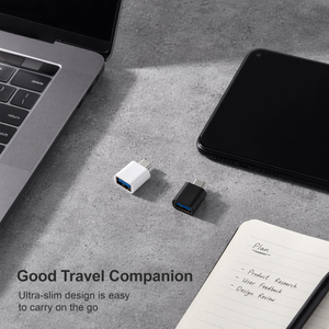 <span class=keywords><strong>Adaptateur</strong></span> OTG USB Type C mâle vers USB <span class=keywords><strong>femelle</strong></span> certifié ROHS CE UKCA, convertisseur USB C OTG - Product Image 3