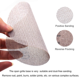 5 Inch Mesh Hook &amp; Loop Sanding Discs,Dust Free Abrasive Net Sander Disc Anti-Blocking Long-Lasting Mesh Sanding Pads, <strong>Sandpaper</strong> - Product Image 2