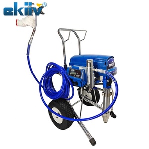 Machine à pulvériser de mastic électrique EKIIV 918 haute performance avec débit maximal de 10 L/min et tube en fibre haute pression de 15 mètres - Product Image 5