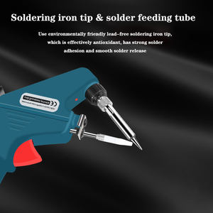 Pistola <span class=keywords><strong>de</strong></span> soldadura térmica interna <span class=keywords><strong>de</strong></span> hierro portátil <span class=keywords><strong>de</strong></span> 60W para sopletes <span class=keywords><strong>de</strong></span> soldadura, <span class=keywords><strong>soplete</strong></span> <span class=keywords><strong>de</strong></span> mano - Product Image 4