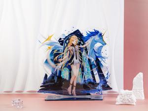 OEM Odm อนิเมะ Wuthering Waves Cartethyia อะคริลิคสแตนดี้ ของตกแต่งโต๊ะทำงาน - Product Image 1