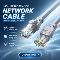 Câble réseau blindé EXC Cat5e FTP 24AWG en cuivre pur nu 305m Câble LAN intérieur CE RoHS