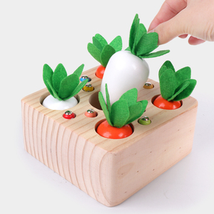 Juguetes Educativos de Madera para Niños, <span class=keywords><strong>Tres</strong></span> <span class=keywords><strong>en</strong></span> Uno: Juego de Arrastrar Raíces, Pesca y Captura de Insectos, Multicolor, con Certificación CE, para el Desarrollo Cognitivo - Product Image 3