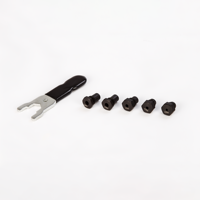 Kit d'adaptateurs professionnels pour rivets électriques pour perceuses-visseuses, pour rivets aveugles en aluminium et inserts filetés