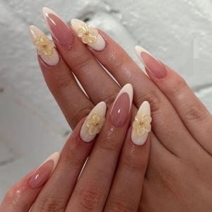 Boîte Cadeau <span class=keywords><strong>de</strong></span> Luxe pour Faux Ongles, Décorée <span class=keywords><strong>de</strong></span> Strass, Faux Ongles Français Élégants, Extensions d'Ongles Double French - Product Image 5