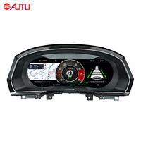 12.3Inch Auto Snelheidsmeter Voor Vw Linux Systeem Digitale Instrument Cluster