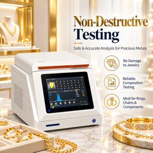 Tester di Purezza dell'Oro da Tavolo Fortune Laser, Spettrometro XRF Rapido per <span class=keywords><strong>Test</strong></span> di Oro e Argento, Rifiuti Metallici - Product Image 2