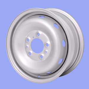 Roue en acier 15 pouces 15X6J 5 trous 5x130mm décalage 75 cb84 argent jantes de voiture <span class=keywords><strong>russes</strong></span> jantes de neige camion tout-terrain - Product Image 2