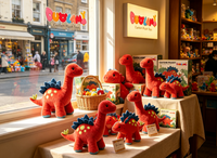 Peluche OEM de haute qualité en tissu doux pour enfants, idéale comme cadeau promotionnel d'entreprise