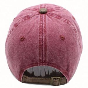 Wholesale <b>Mens</b> Custom Sports <b>Cap</b> Washed PU Brim Two Tone Leisure <b>Baseball</b> <b>Cap</b> With Embroidery - Product Image 5