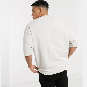 Custom Heavyweight 100% Cotton <strong>t</strong> <strong>Shirt</strong> Men's Oversized Drop Shoulders <strong>Half</strong> <strong>Sleeve</strong> <strong>T</strong> <strong>Shirt</strong> - Product Image 2