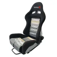 tiypeor custom LOGO New Product Black Stitch Racing Seat Bracket Solid Gaming Chair Race Car Seats