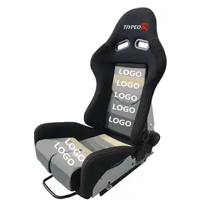 Tiypeor Custom LOGO New Product Black Stitch Racing Seat Bracket Solid Gaming Chair Race Car Seats