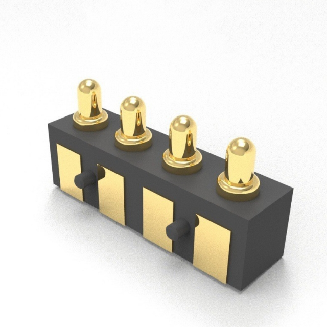 4P-Gold-Plated-Pogo-Pin-