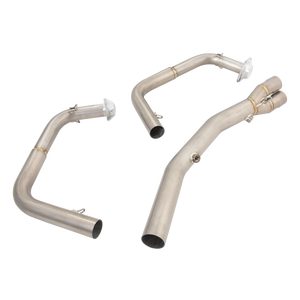 Système complet d'échappement de moto pour Kawasaki ninja250 modifier le tuyau de liaison avant en acier inoxydable - Product Image 5