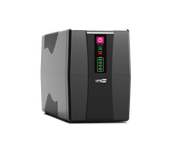 UPS U.P.S.E.N. con Pantalla LED/LCD Seleccionable, Alta Eficiencia de Batería, UPS Fuera de Línea de 600VA a 3000VA para Computadora, Router Wifi, CCTV