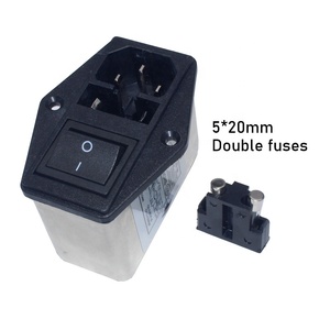 Промышленный держатель предохранителя EMI с коромыслом и штекерным фильтром 10 А для промышленного применения - Product Image 3