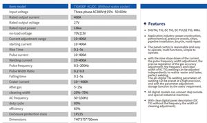 Máquina de soldadura TIG de 400A para aluminio con máquina de soldadura TIG en frío para trabajos de fabricación de paneles. - Product Image 3