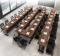 Tables pliantes personnalisées en usine pour salle de conférence Table de réunion pliable pour formation