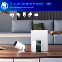 Precio de Fábrica, Proyector Inteligente Android Portátil para Cine en Casa, 170 ANSI Lúmenes, LED, Android 14, Allwinner H726, 720P, HY300Pro+
