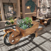Promotion : Support de pot de fleurs carré en bois émaillé, écologique et léger, pour jardin et maison