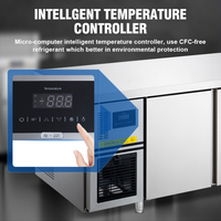 Réfrigérateur/Congélateur Intelligent à Contrôle de Température de Haute Qualité R-290/R134a pour Stockage Alimentaire, Cuisine d'Hôtel