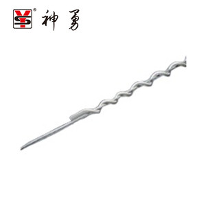 Attache latérale hélicoïdale de 3mm pour poteaux de 5.5 pouces-Fixation de câble sécurisée et stabilité améliorée - Product Image 4
