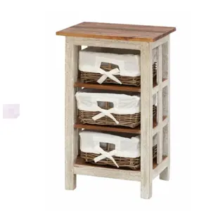 2023 new design cheap Antique Solid Wood Hand Carved cabinet KD Wooden Small Furniture cabinet drawer with fabric liner