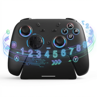 Control de Juego Inalámbrico C-STAR 2.4G con Giroscopio de Seis Ejes para Joystick, Gamepad con Motores de Doble Vibración, Diseño Ergonómico para Teléfono