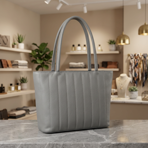 BS INTERNATIONAL OEM ODM Bolso de Mano para Mujer, Personalizado con Logotipo, de Cuero Vacuno Genuino, Duradero, con Cierre, Impermeable, Casual - Product Image 4