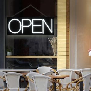 オープンサインビジネス12V/2A超明るいLEDネオンサイン22インチ軽量ビジネス店先窓ガラスドア小売店用 - Product Image 3