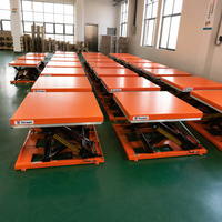Table élévatrice hydraulique fixe de 2000 kg, plateforme à ciseaux de 1300 mm pour ligne de production industrielle