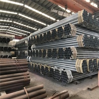 Tubo de Acero Circular Hueco CHS EN10210 S355J2, Tubo Redondo Estructural para Puentes, Técnica ERW, Certificado ISO CE