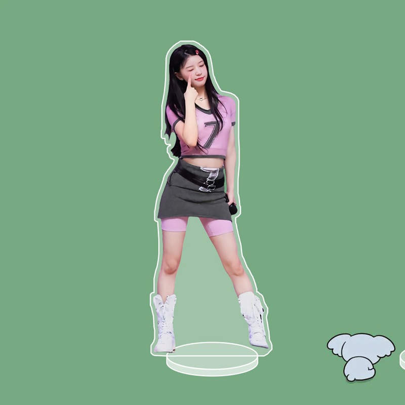 KPOP ILLIT 15CM Full-Body Acrylic Stand Figure - WONHEE MOKA YUNAH