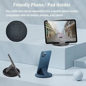 5 En 1 60W Carga rápida USB Tipo-C Kit de micro cable Soporte de tarjeta SIM Adaptador de carga USB multipuerto para impresoras de teléfonos móviles - Product Image 6