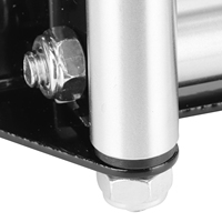 Rouleau de câble de treuil côte à côte Fairlead Heavy Duty 125mm/5 Inch Hole Spacing Universal