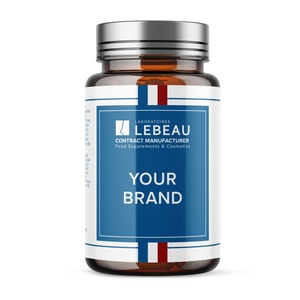 Suplemento Alimenticio de Levadura de Cerveza para Adultos, 60 Tabletas en Caja, Sin Gluten, Francia, 4/día para Belleza y Cuidado, Energía y Vitalidad - Product Image 1