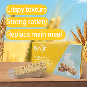 Las barras de reemplazo de comidas de <span class=keywords><strong>chocolate</strong></span> aumentan la saciedad, son alimentos para reemplazar las comidas principales, ayuda adecuada para perder peso, fibra dietética - Product Image 2